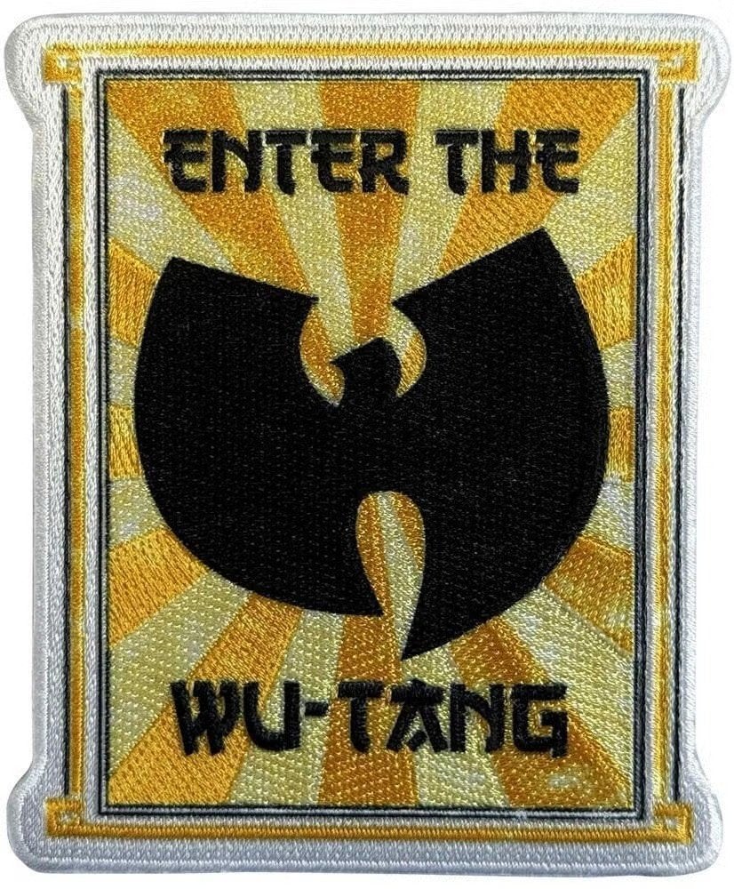 Wu-Tang Clan Enter the Wu-Tang - Patch officiële merchandise, Ophalen of Verzenden, Nieuw