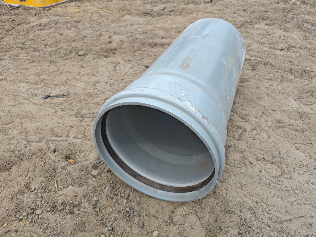 PVC Rioolbuis Ø 400 mm – 90 cm (incl. mof), Ophalen, PVC, 20 tot 40 mm, Zo goed als nieuw