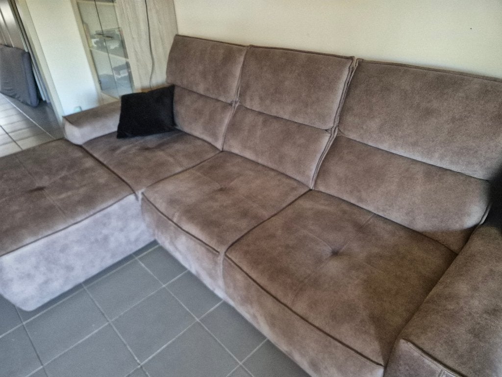 Hoeksalon met ingebouwde relax, Ophalen, Zo goed als nieuw