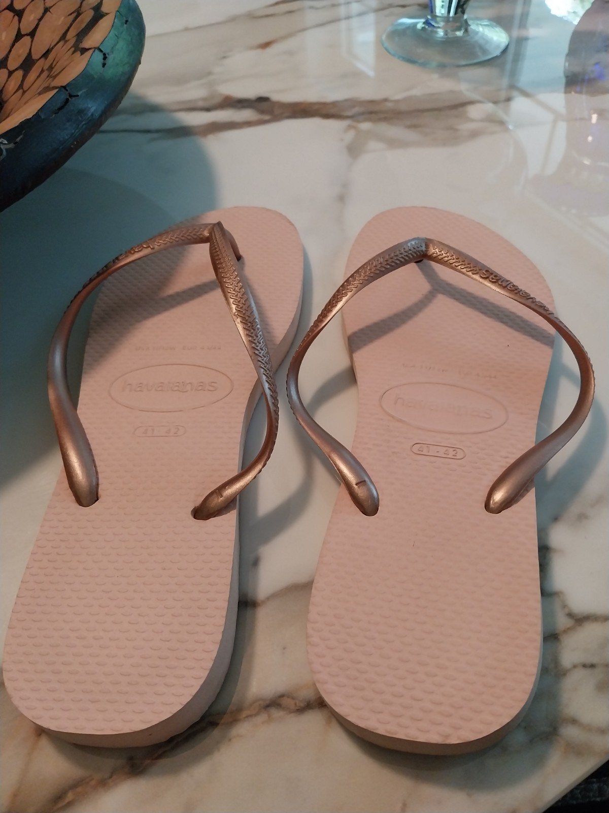 ENSEMBLE PARFAIT ORIGINAL HAVAIANAS TAILLE 41/ 42 POUR HOMME, Enlèvement