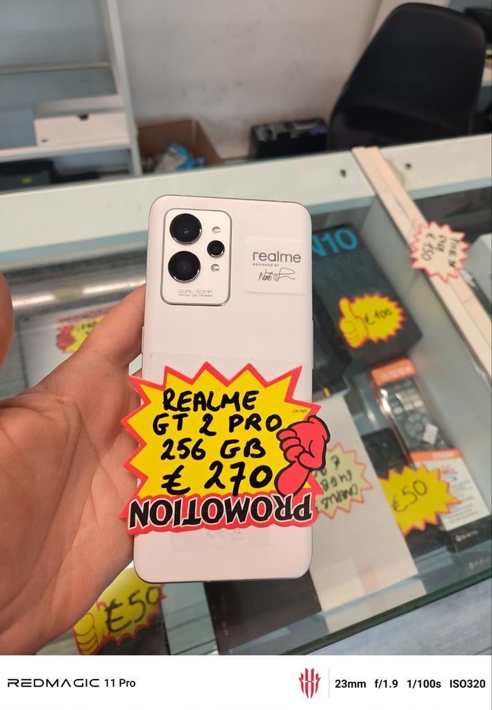 Garantie Realme GT 2 Pro 256 Go, Enlèvement ou Envoi
