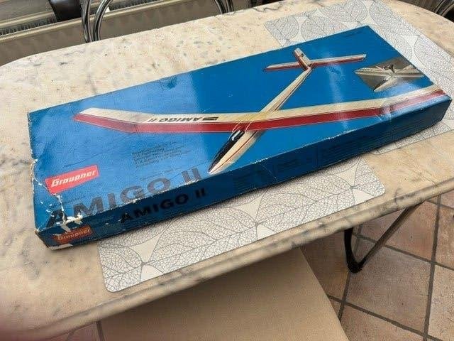 Planeur rc AMIGO II année 60 70, Enlèvement ou Envoi, Comme neuf, Autres types