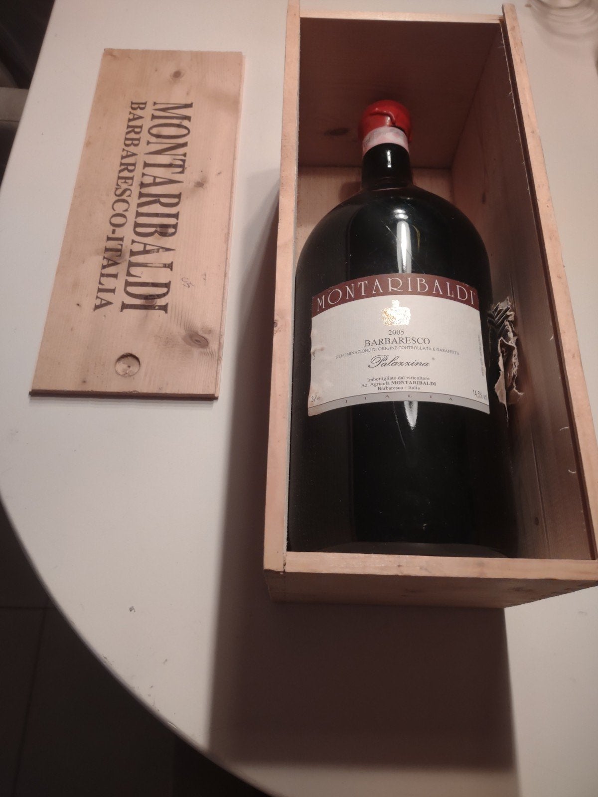 Palazina double Magnum 3 liter, Ophalen of Verzenden, Rode wijn