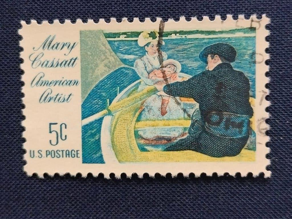 États-Unis 1966 - peinture, Mary Cassatt, Envoi, Affranchi, Amérique du Nord