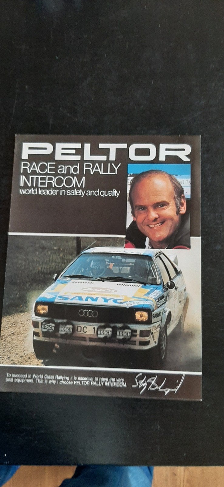 Peltor Race en Rally Intercom Folder, Ophalen of Verzenden
