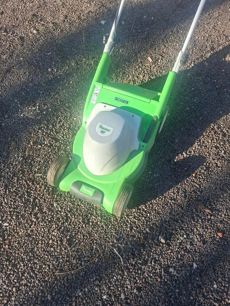 Elektrische Viking grasmaaier, Enlèvement