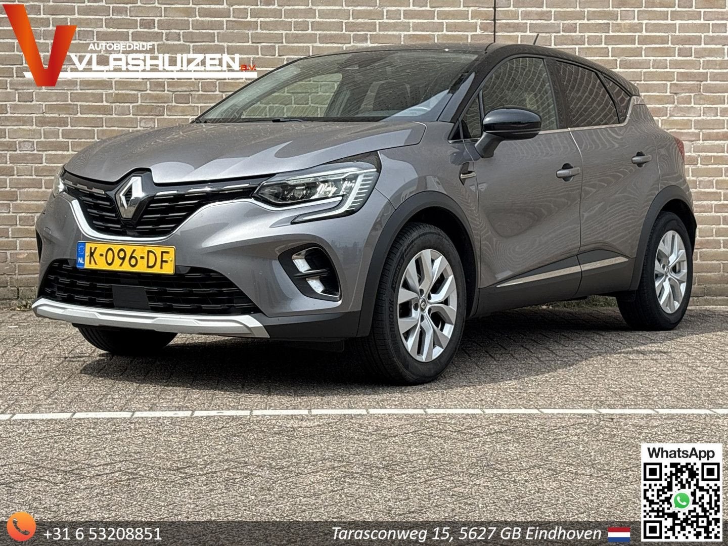 Renault Captur 1.0 TCe 100 Intens | € 8.200,- NETTO!, Argent ou Gris, Achat, 135 g/km, Entreprise