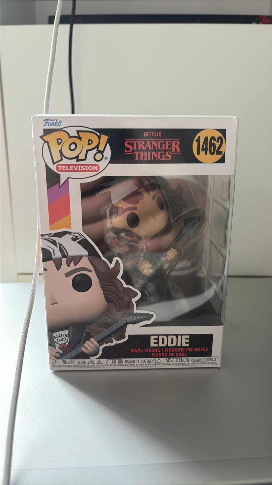 Funko Pop Eddie Stranger Things #1462, Verzamelen, Ophalen, Zo goed als nieuw