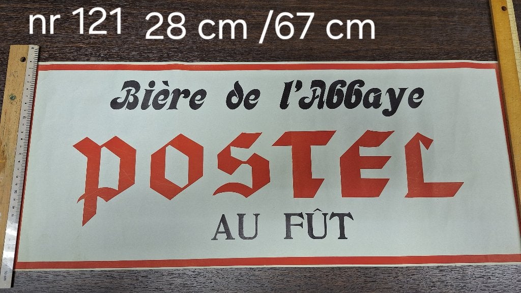 affiche POSTEL in het frans (nr121), Collections, Enlèvement, Utilisé, Autres types, Autres marques