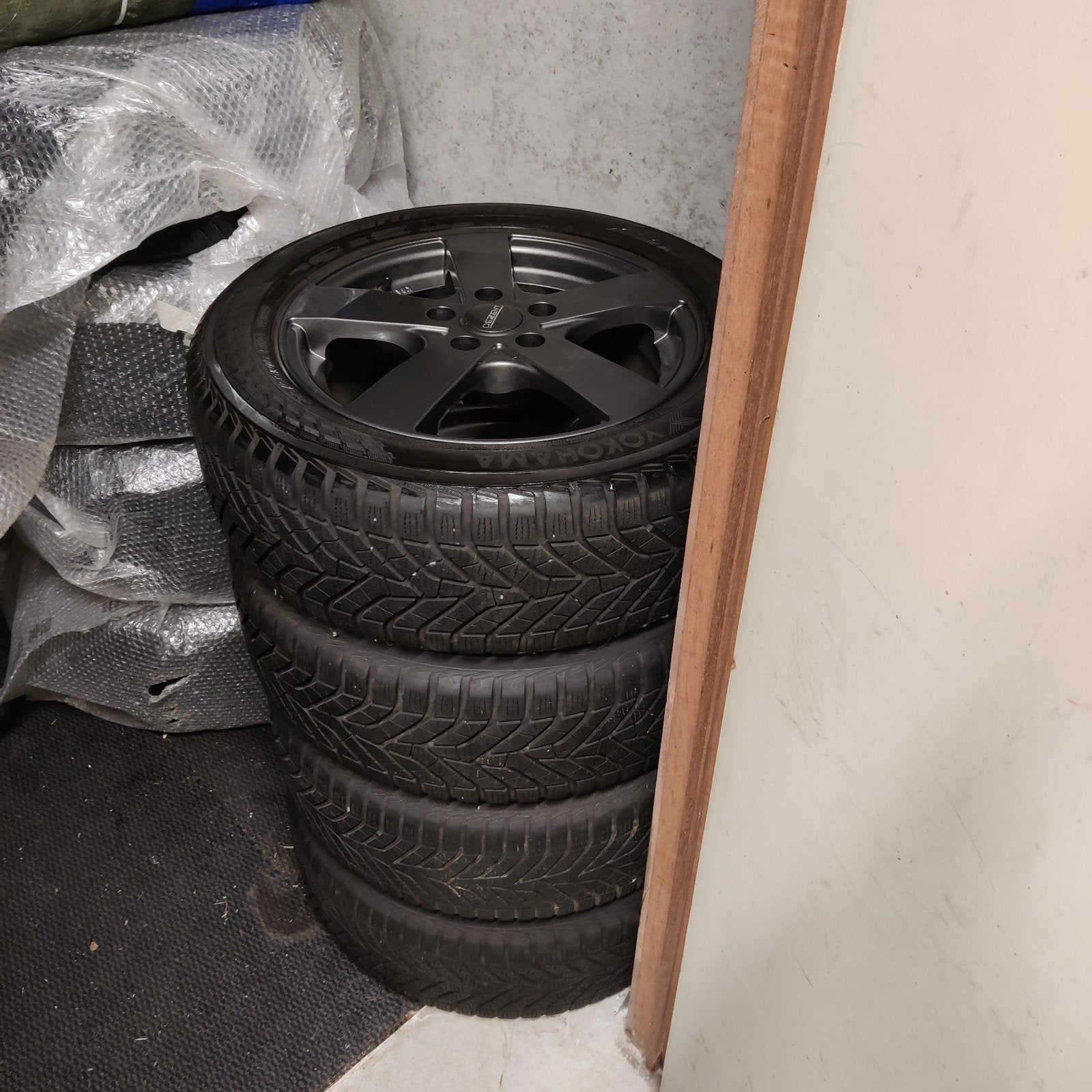 16 inch DEZENT winterset 5x112 voor o.a. VW Golf 7 / Leon /, Auto-onderdelen, Ophalen, Gebruikt, 16 inch, Band(en)