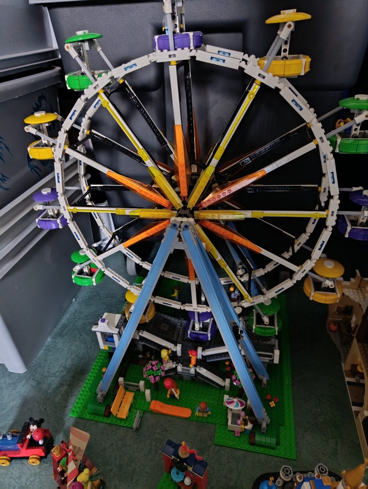 lego reuzenrad voor 150€ is het van u ...., Ophalen, Complete set, Lego