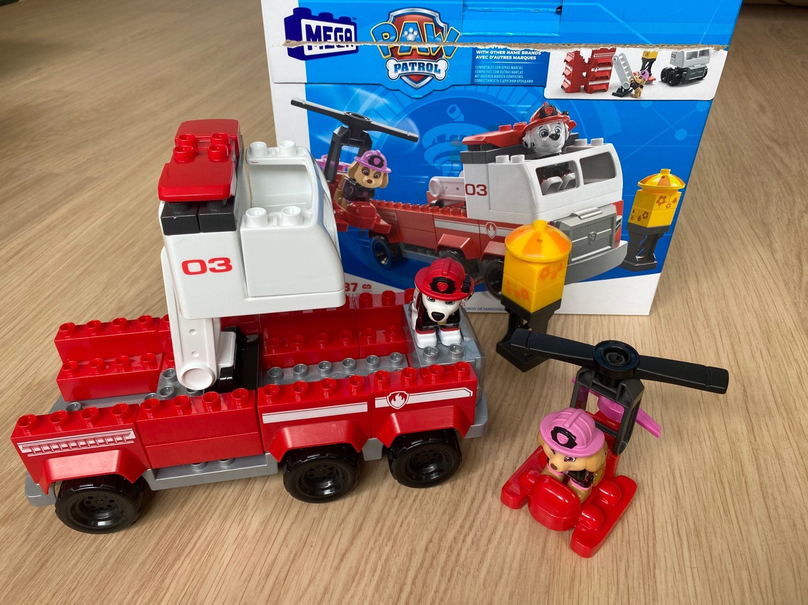 Mega bloks - Marchall brandweerwagen, Ophalen of Verzenden, Gebruikt