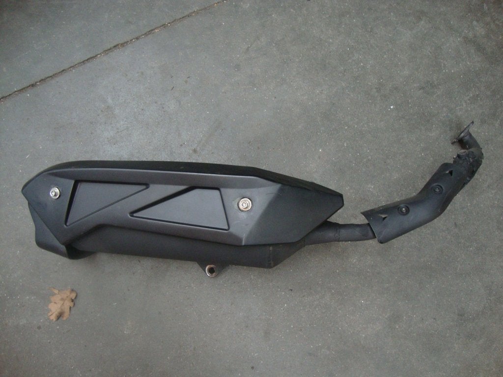 neco uitlaat ( moto scooter -alex one 125cc ), Enlèvement, Utilisé
