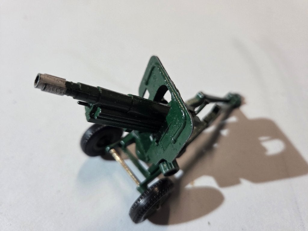 Britains: Vintage miniatuur kanon WO II, Ophalen of Verzenden, Zo goed als nieuw, Overige typen