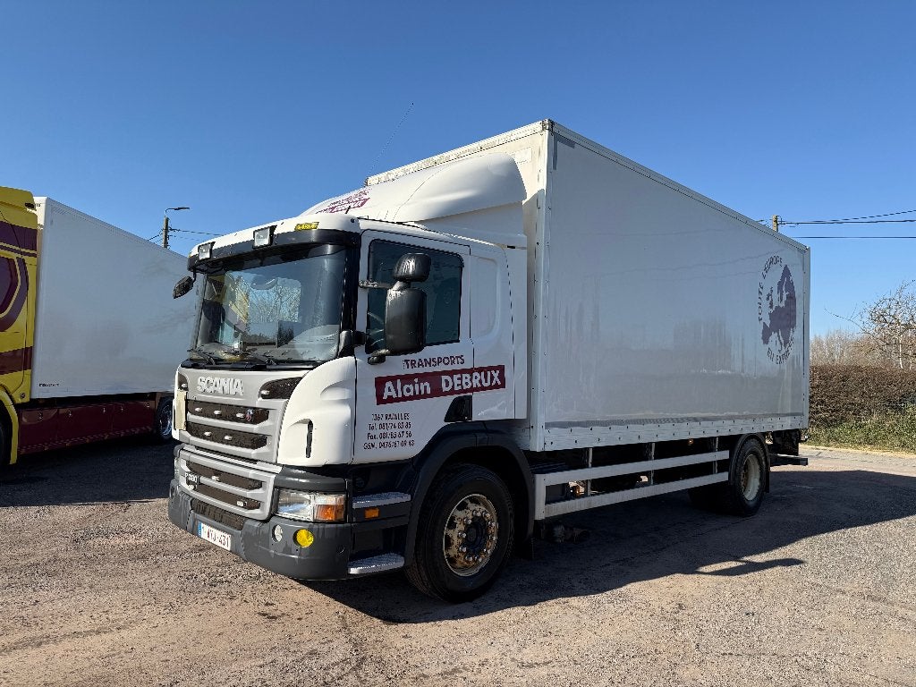 Scania P380 4x2 uit 2012, Automaat, Euro 5, Zwart, Scania