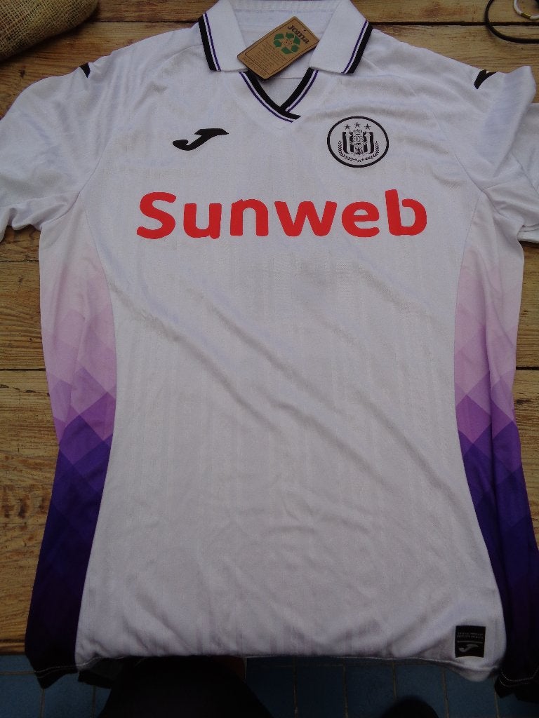 RSCA Anderlecht 2025 jersey shirt Away #4 Simic NEW XL, Sport en Fitness, Voetbal, Maat XL, Ophalen of Verzenden, Zo goed als nieuw