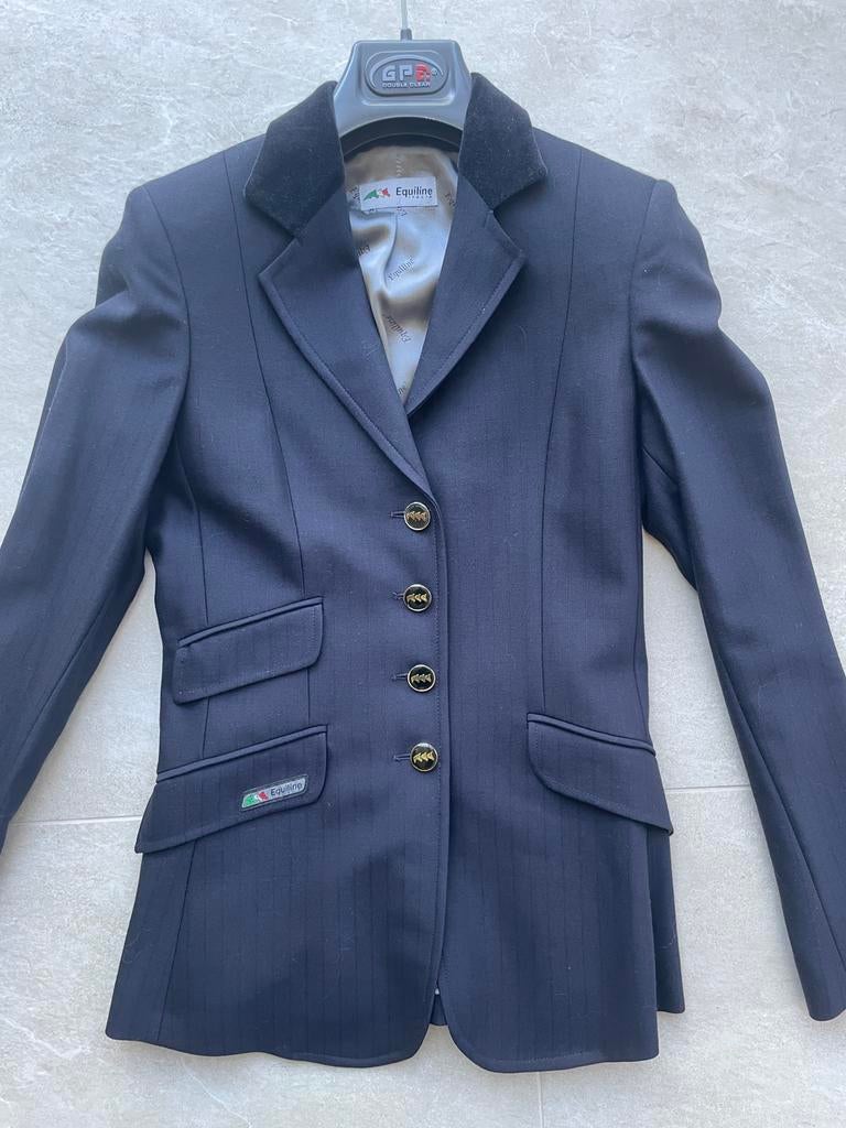 Equiline wedstrijdjas maat xs / 38, Dieren en Toebehoren, Paardrijkleding, Ophalen, Zo goed als nieuw, Dames