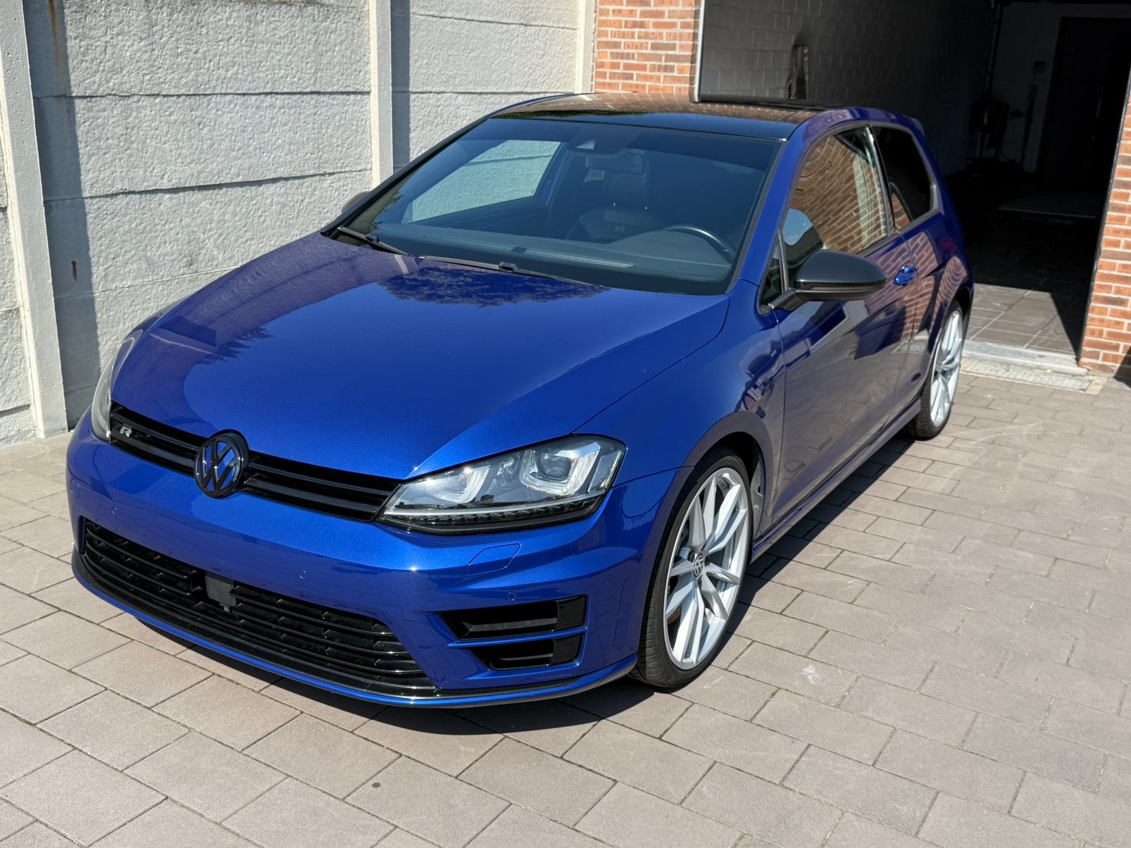 volkswagen golf 7R 2.0tsi 4 motion, Auto's, Automaat, 1998 cc, Zwart, 4 cilinders