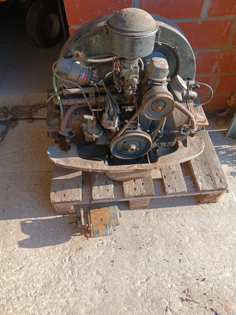 Ovaal motor, Ophalen