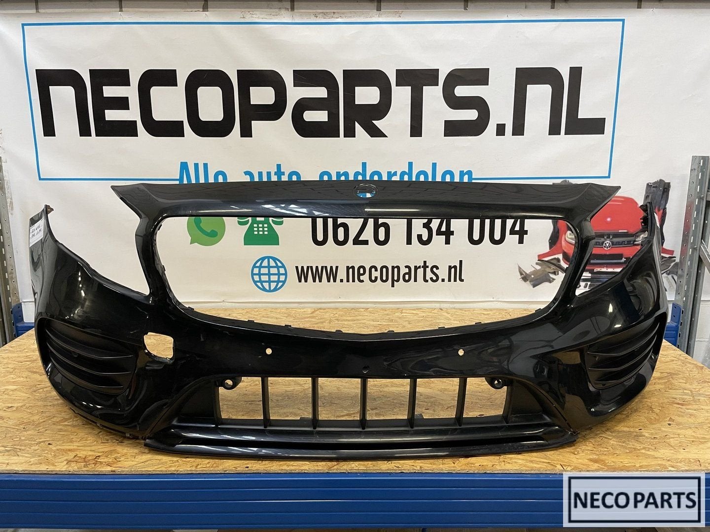 BUMPER GLA W156 FACELIFT AMG VOORBUMPER ORIGINEEL, Gebruikt, -, Ophalen of Verzenden, Bumper
