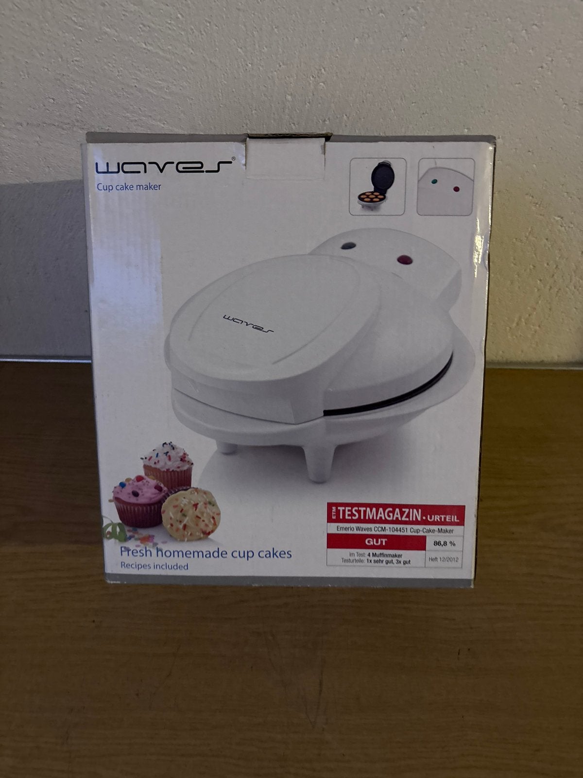 Cupcake, Ophalen, Nieuw