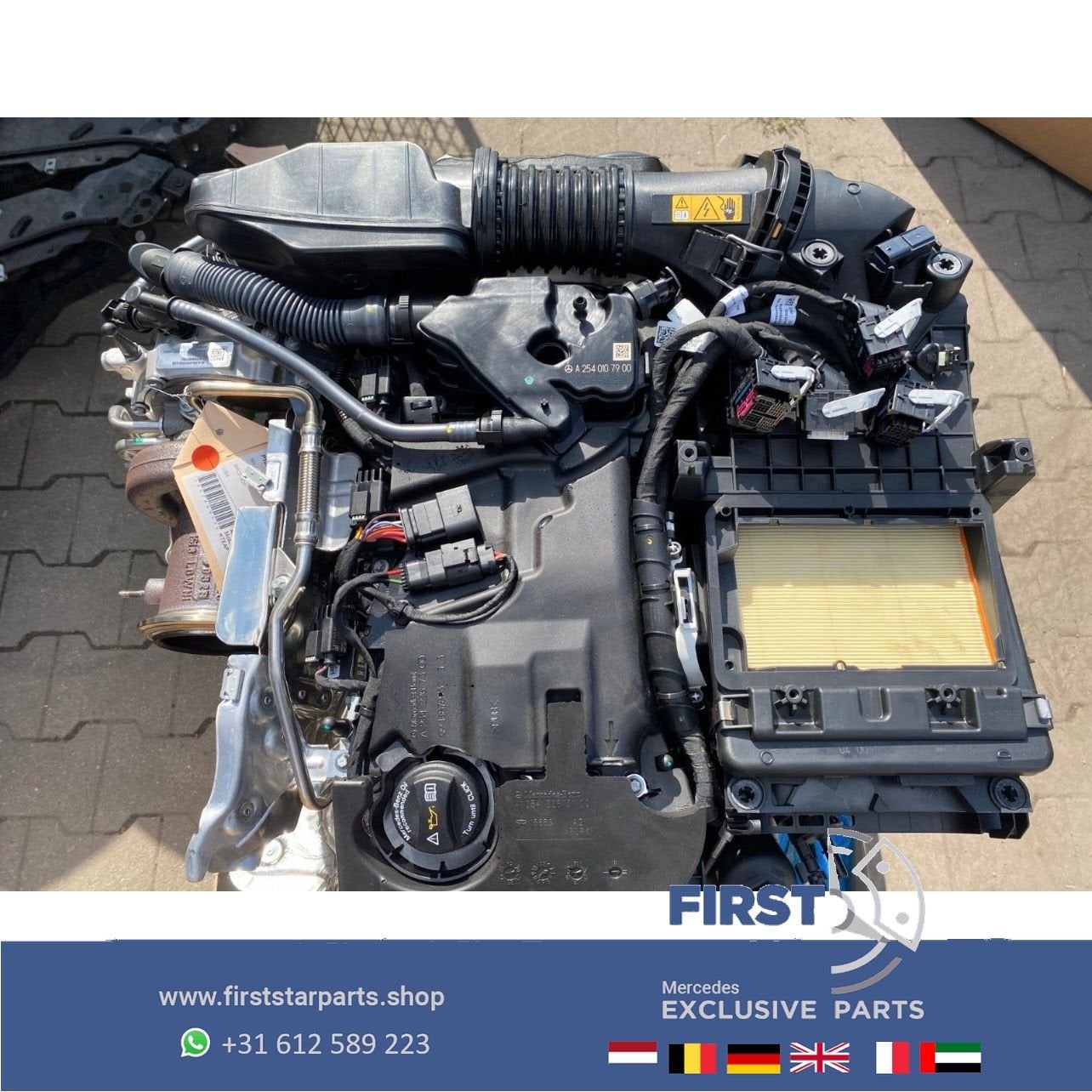 A2540105708 MOTORBLOK COMPLEET origineel Mercedes  C CLE E G, Neuf, -, -, Enlèvement ou Envoi