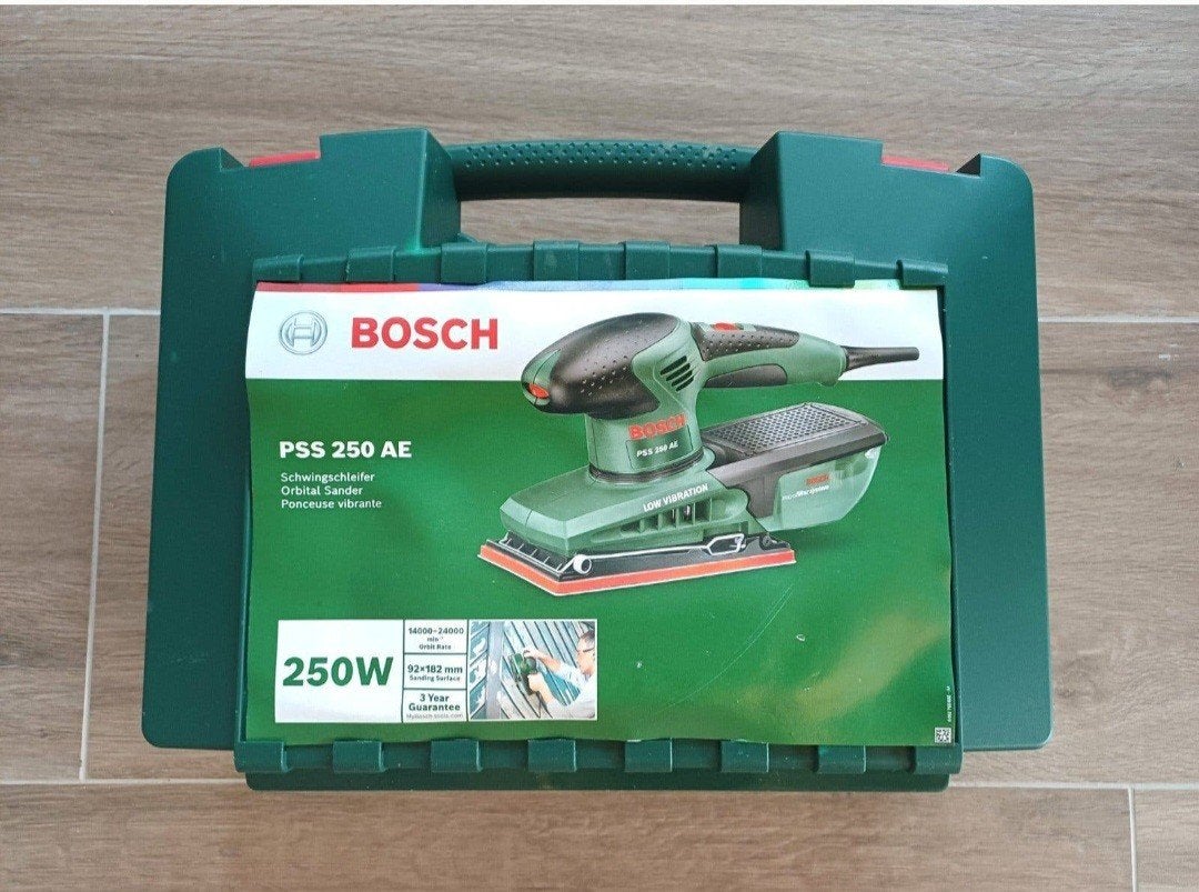 Bosch schuurmachine, Doe-het-zelf en Bouw, Ophalen of Verzenden, Zo goed als nieuw