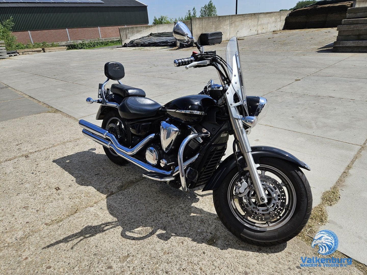 Yamaha  Midnight Star XVS1300A 2009 Black Metallic Vance & H, Motoren, -, -, Bedrijf, -