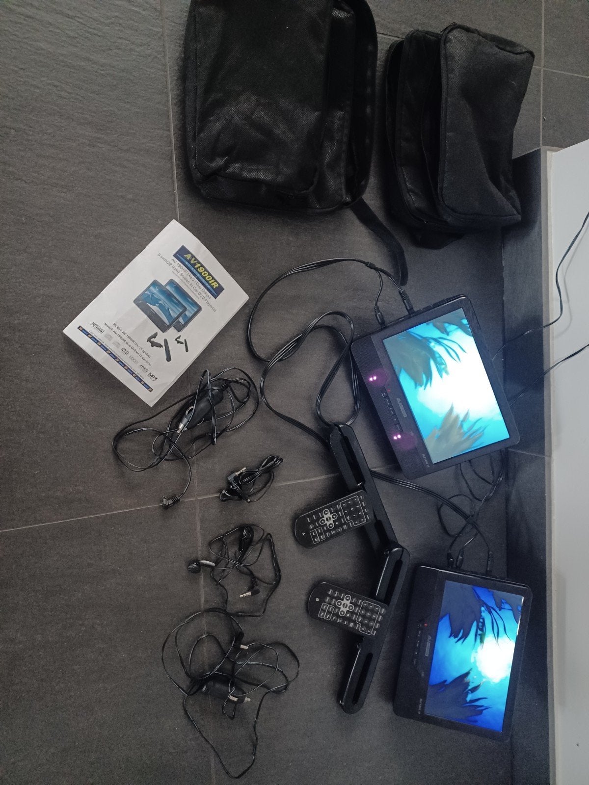 Draagbare dvd speler autovision, Ophalen of Verzenden, Zo goed als nieuw