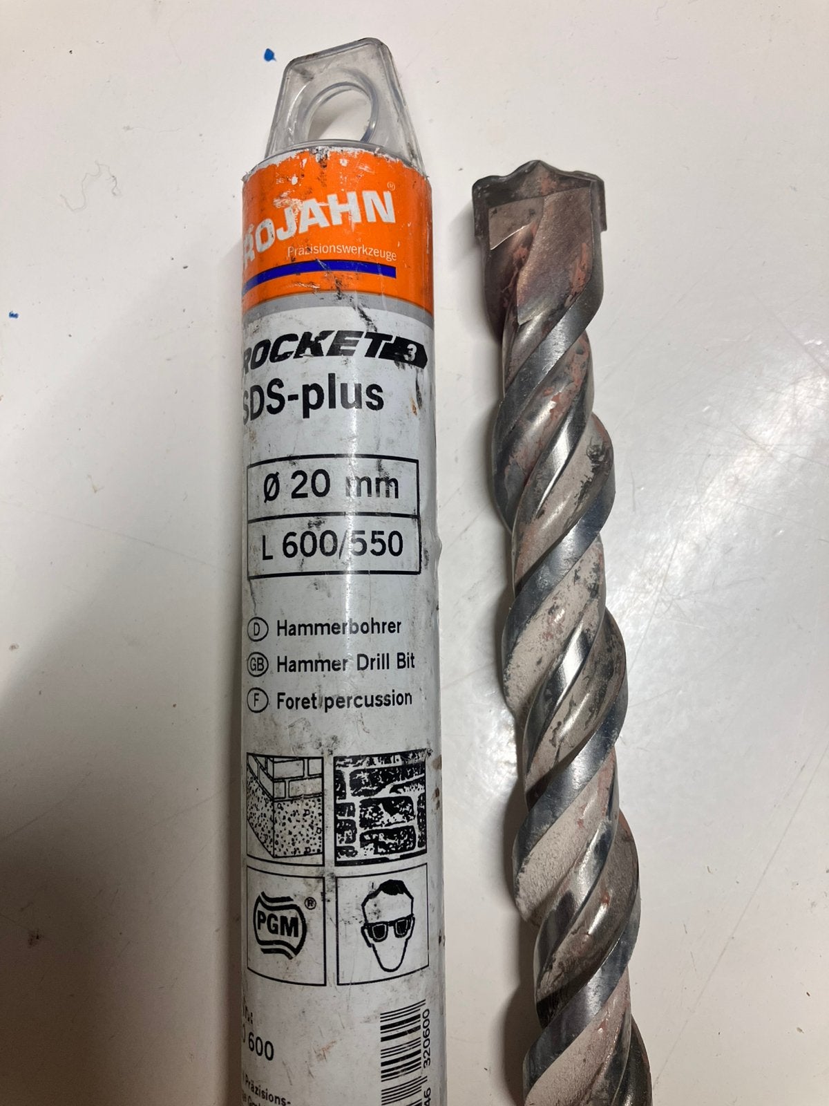 Boor sds plus d20 lengte 600, Doe-het-zelf en Bouw, Ophalen, Zo goed als nieuw