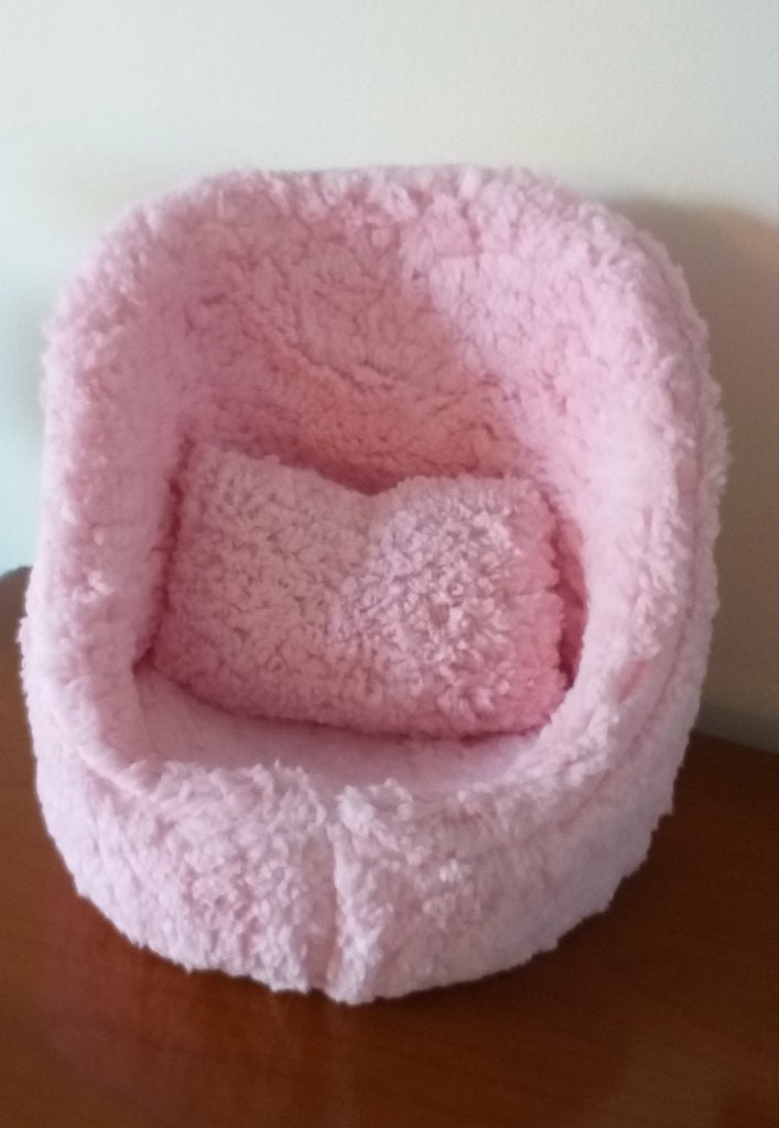 zeteltje met reborn pop, Verzamelen, Poppen, Zo goed als nieuw, Accessoires, Levensecht of Reborn, Ophalen of Verzenden