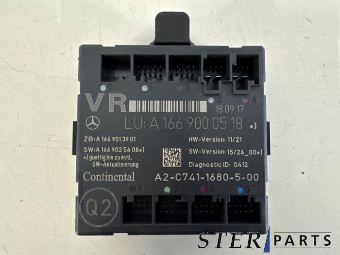 Module verrouillage central des portes d'un Mercedes B-Klass, 3 mois de garantie, Utilisé, -, -