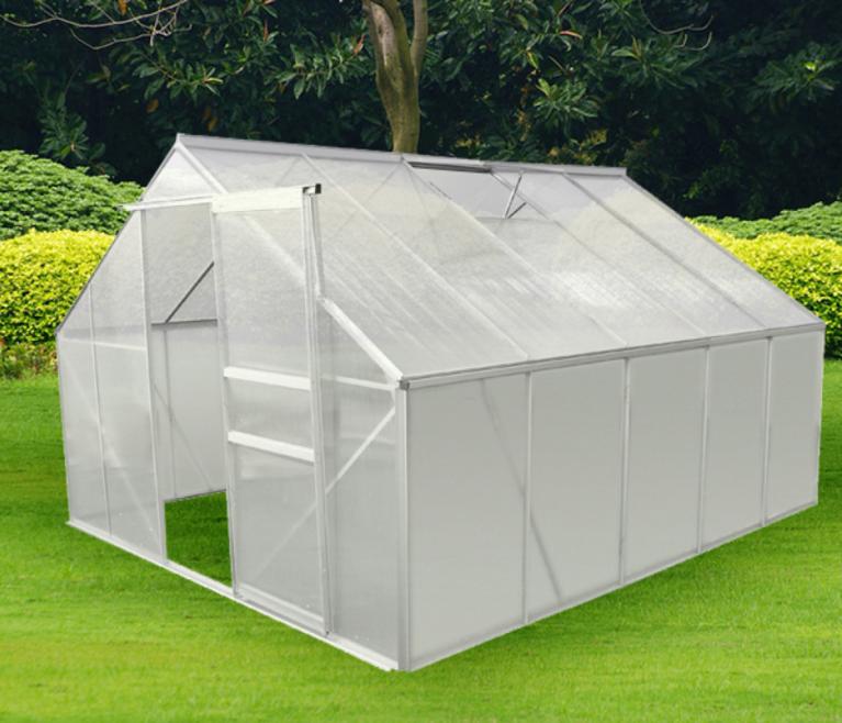 ALUMINIUM SERRE bouwpakket PROMO-70%, Ophalen, Polycarbonaat, Aluminium, Kweekkas