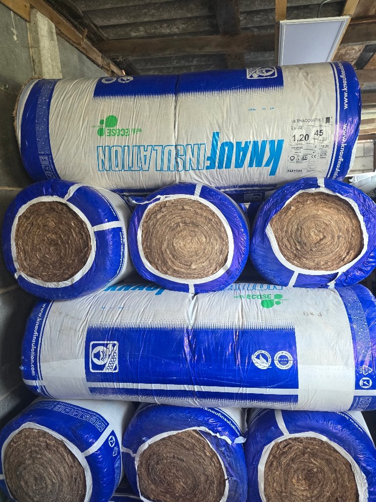 Knauf Insulation 45mm - Ultracoustic, Bricolage & Construction, Isolation & Étanchéité, Neuf, Isolation de sol, Isolation des murs