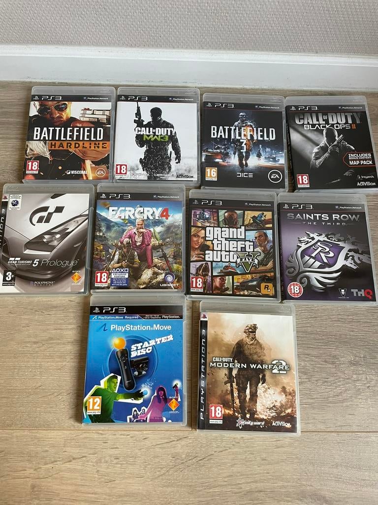 Verschillende Ps3 spelletjes, Ophalen, Zo goed als nieuw
