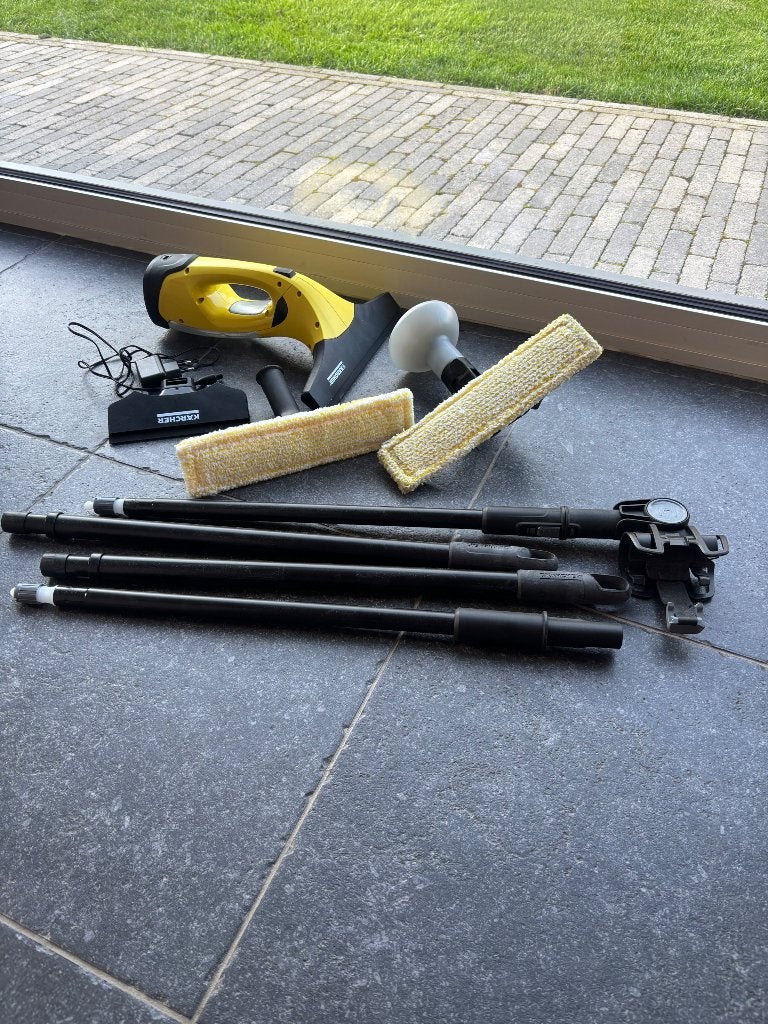 Kärcher ruiten reiniger, Ophalen