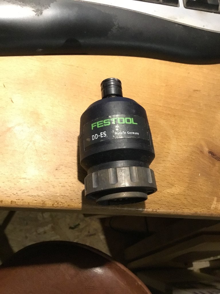 Festool mandrin, Bricolage & Construction, Moins de 30 mm, Enlèvement, Utilisé, Autres types