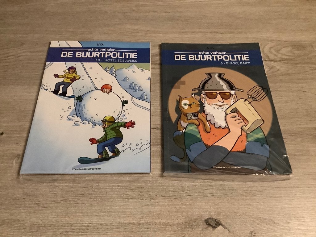De buurtpolitie verschillende strips (2018-2022), Boeken, Ophalen of Verzenden, Zo goed als nieuw, Nix, Meerdere stripboeken
