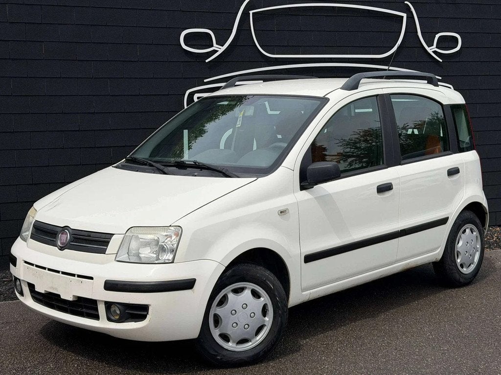 Fiat Panda 1.3D Multijet+AIRCO+EURO 4 (bj 2008), 4 zetels, Stof, Gebruikt, 1370 kg