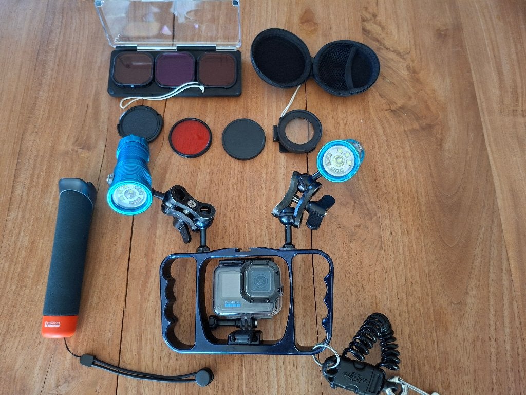 onderwatercamera, Watersport en Boten, Ophalen, Zo goed als nieuw, Onderwaterhuis of Camera