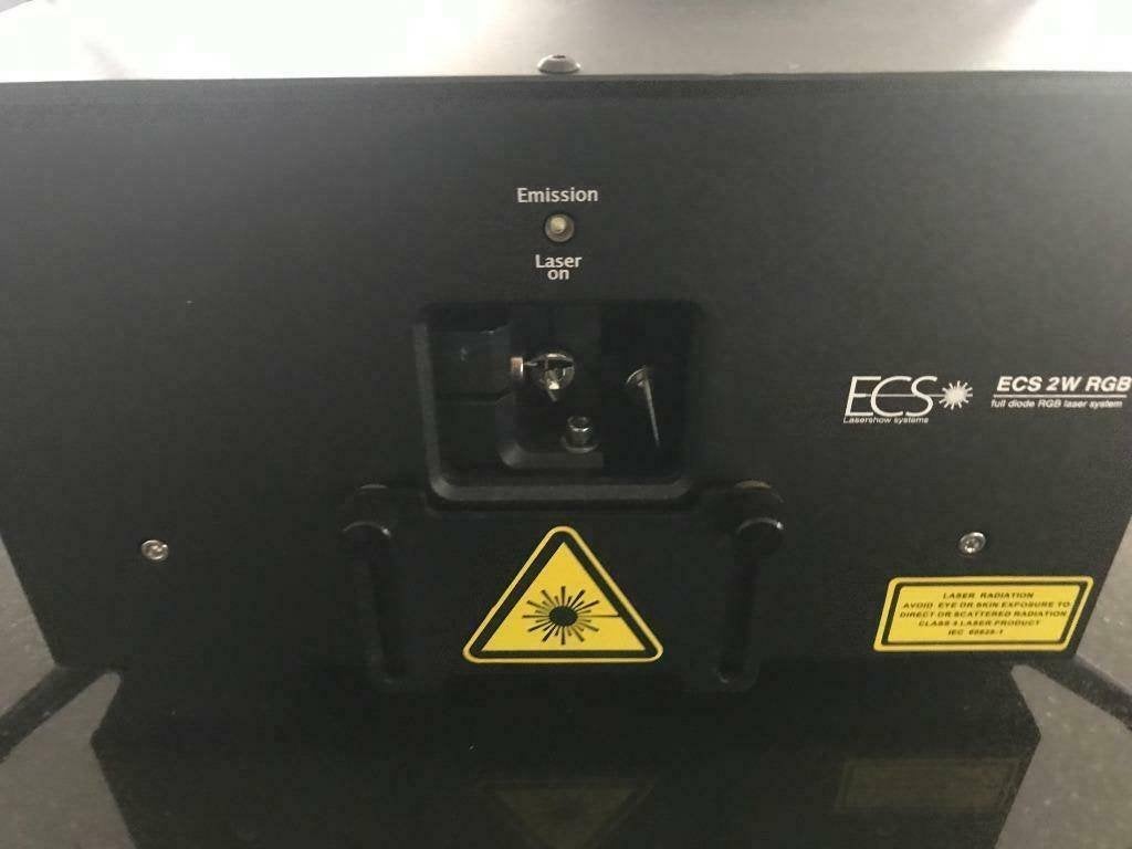 ECS 2.2 FULL DIODE LASER RGB, Muziek en Instrumenten, Ophalen, Zo goed als nieuw, Laser