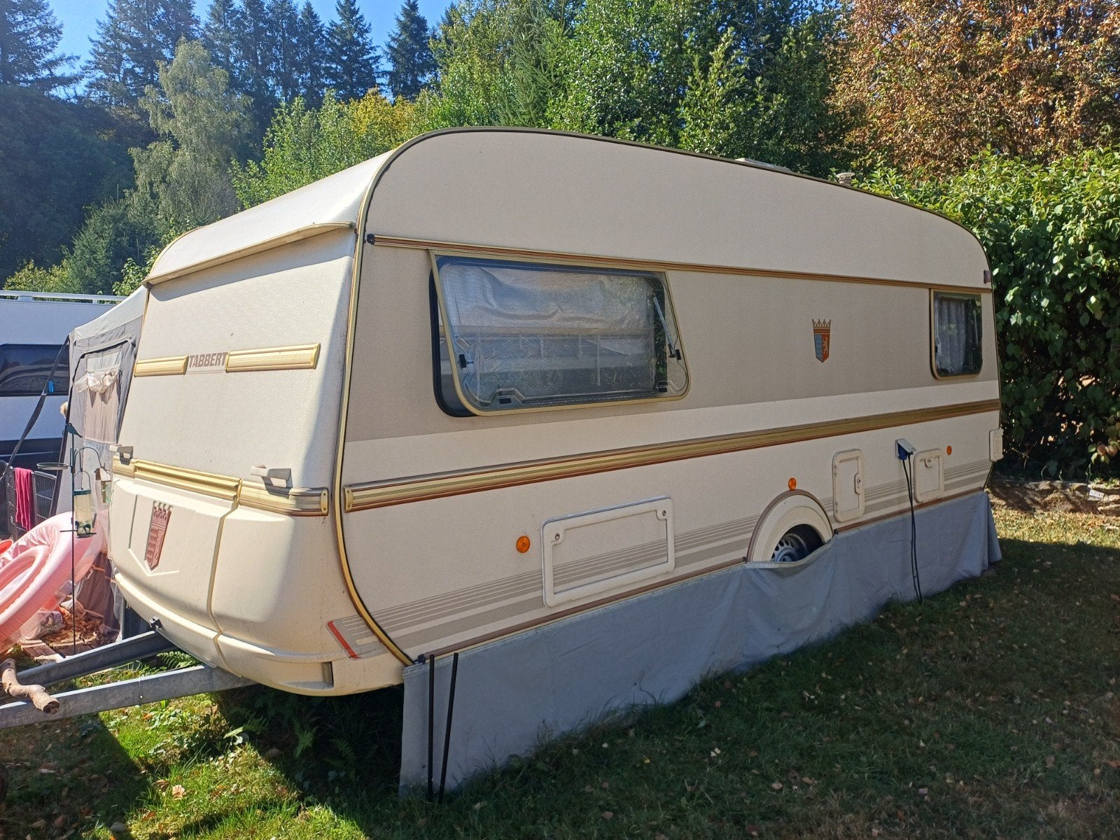 Tabbert comtesse 515 - 1995, Caravans en Kamperen, Caravans, Stapelbed, Tabbert, Particulier, Kachel