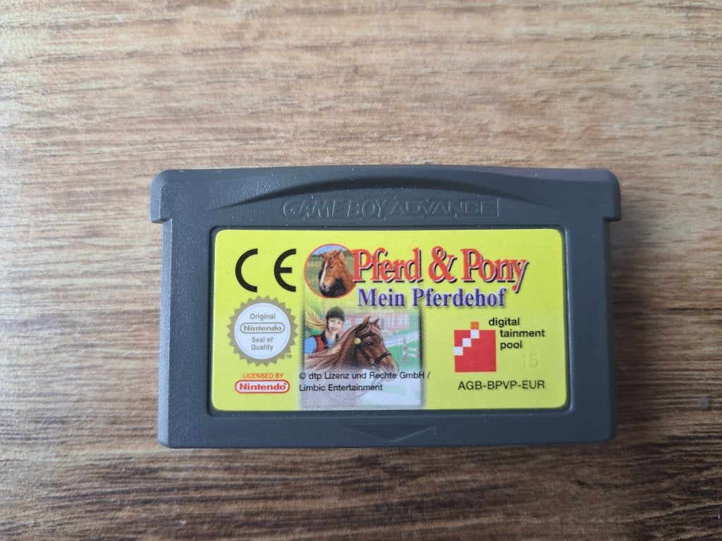 Pferd & Pony – Mein Pferdehof Nintendo GameBoy Advance (GBA), Games en Spelcomputers, 1 speler, Ophalen of Verzenden, Zo goed als nieuw