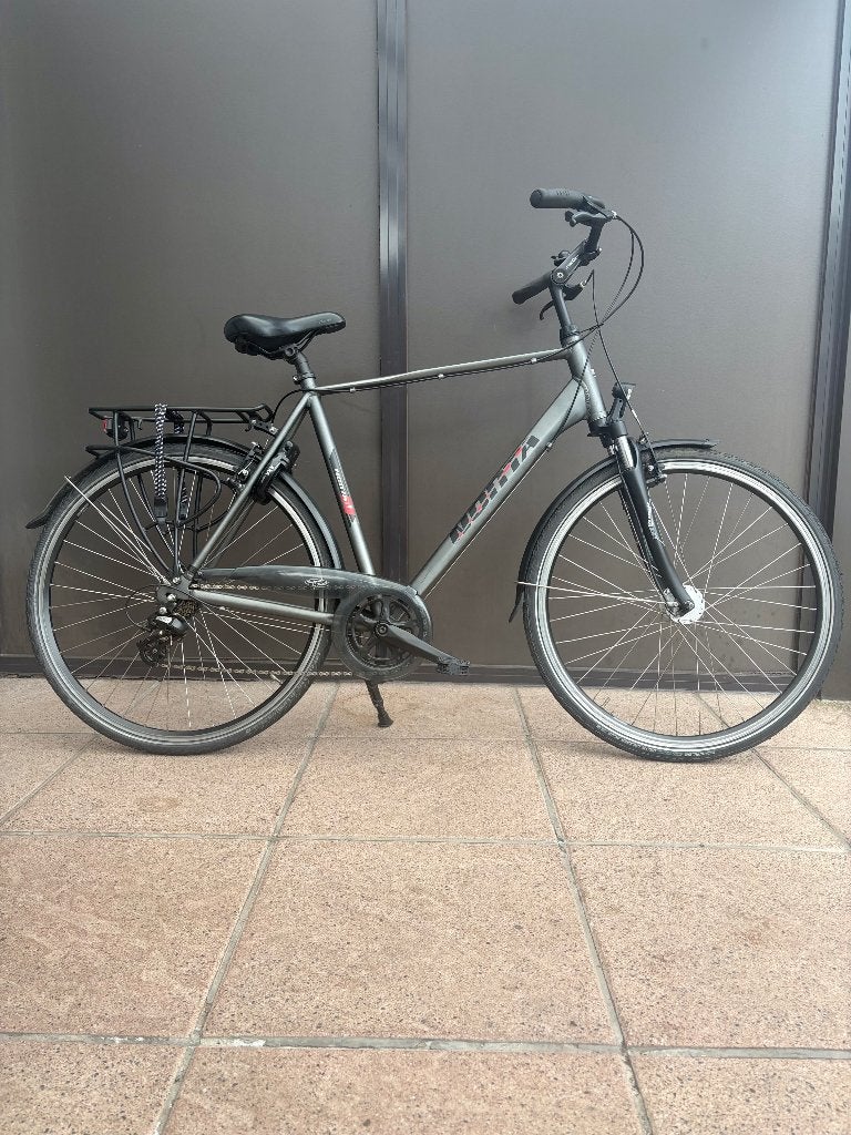 Norta NT2 Herenfiets / Jongensfiets <ZGAN>, Fietsen en Brommers, Versnellingen, Zo goed als nieuw, 57 tot 61 cm, Schijfrem