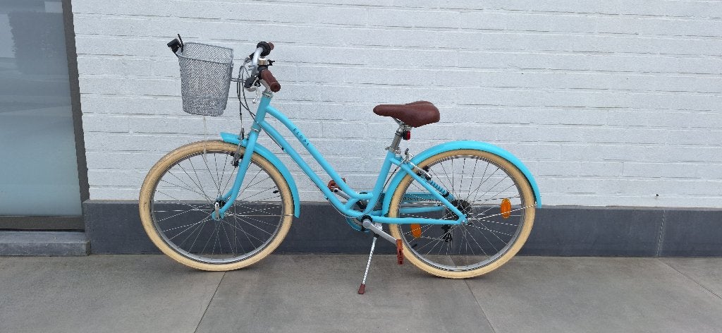 Meisjesfiets 24 inch 8-12j, Vélos & Vélomoteurs, Vitesses, Comme neuf, Enlèvement, Btwin Elops 520