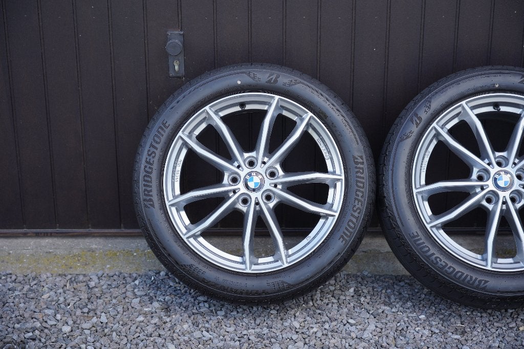 Rial X12 metal grey | 5x112 | 7.5x18 | ET51 | 225/50 R18 99W, Pneus été, Enlèvement, Utilisé, 225 mm