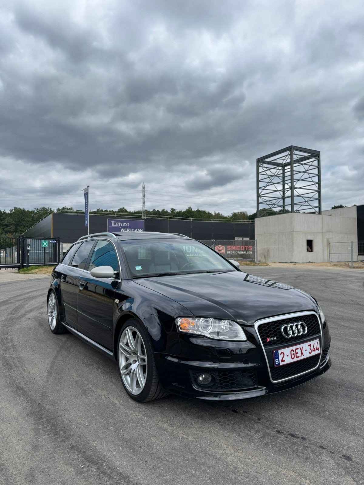 Audi RS4 B7 avant, Auto's, Audi, 4200 cc, Zwart, Leder, Particulier