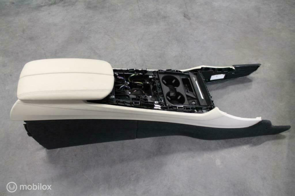 Middenconsole beige leder BMW X5 F15 (2013-2018), Auto-onderdelen, Interieur en Bekleding