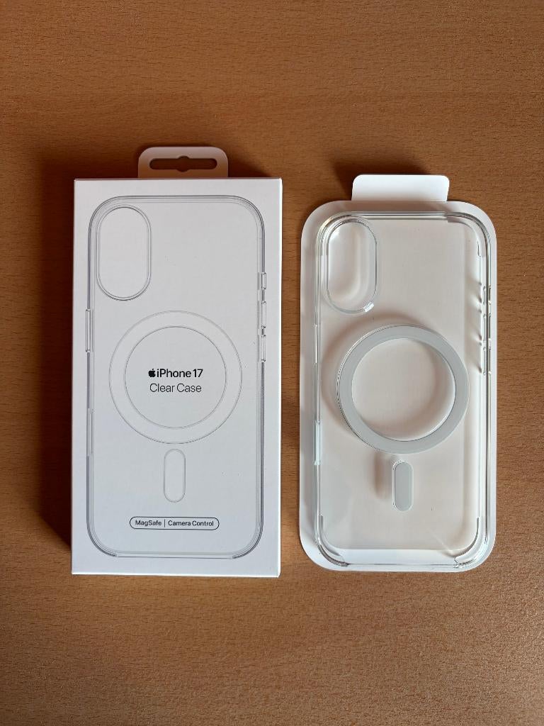 Doorzichtig hoesje met MagSafe voor iPhone 17, Kunststof, IPhone 17, Verzenden, Hoesje of Tasje
