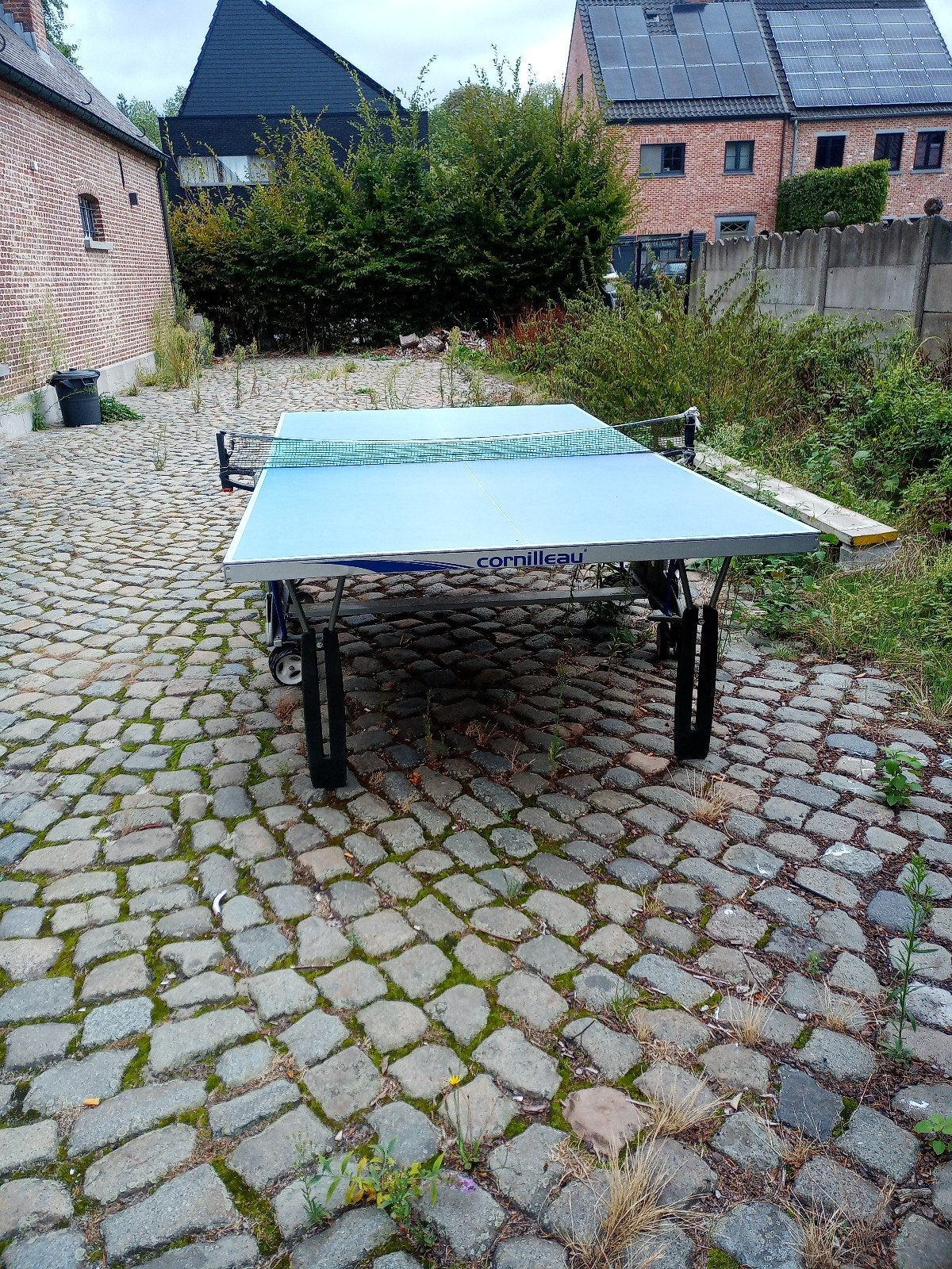 Ping -pong tafel Cornilleau, Sport en Fitness, Ophalen, Zo goed als nieuw, Net, Batje(s) of Balletje(s)